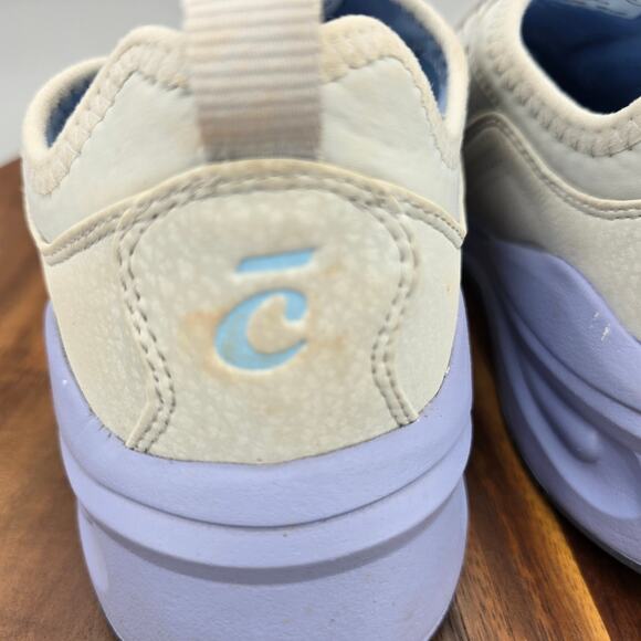 Clove Shoes Womens 8 Light Gray Low Top Drawstring Professional Nursing Sneakers - Picture 6 of 9